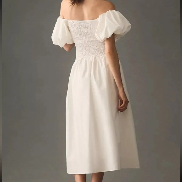 Anthropologie  Moon River Off-The-Shoulder Cutout Maxi Dress size M new nwt - Picture 2 of 7